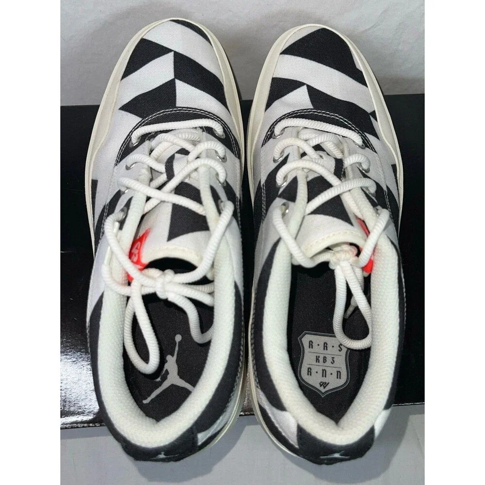 Jordan Men's Westbrook 0.3 Low Casual Sneakers‎ White/Black Dazzle Size 8